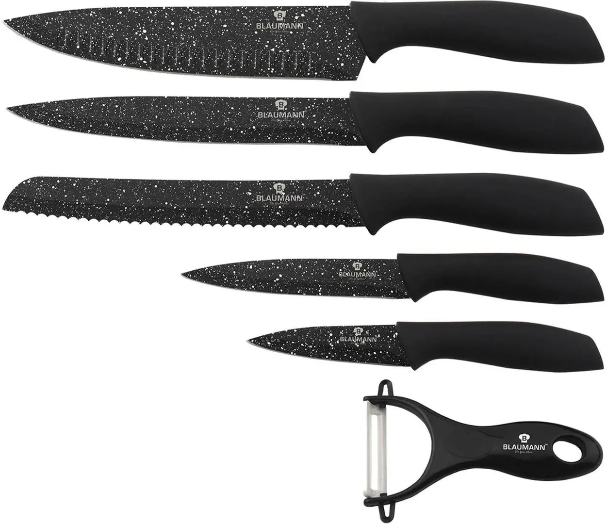 Набор ножей Blaumann BL-5052 (Black)