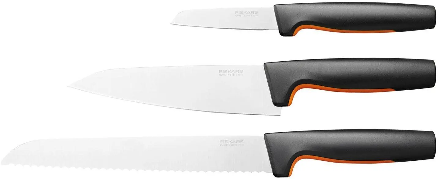 Set de cutite Fiskars Functional Form 1057559 (Black/Orange)