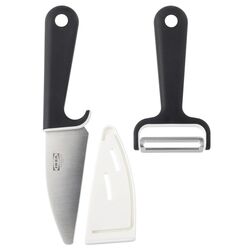 Set cutite Ikea Smabit (Negru/Alb)