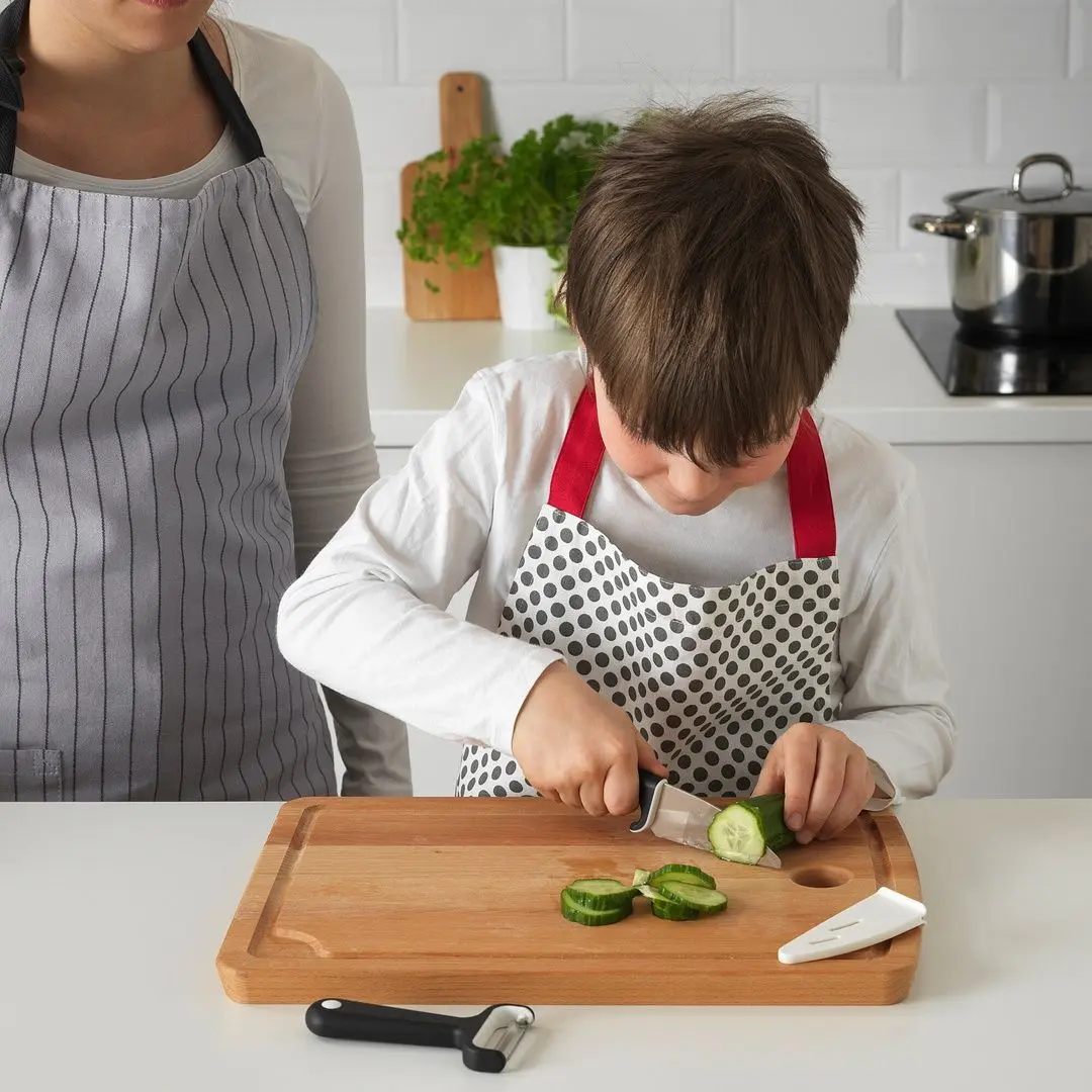 Set cutite Ikea Smabit (Negru/Alb) - 4