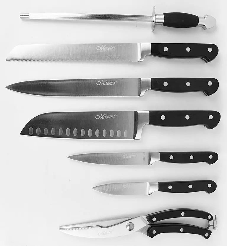 Набор ножей Maestro Mr-1423 (Black/Inox)
