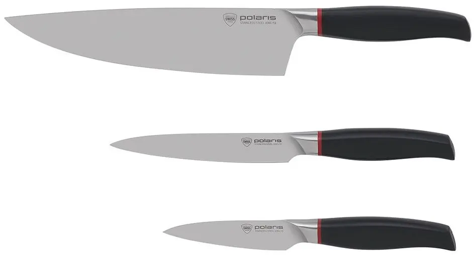 Set de cutite Polaris Pro-3SS (Black)