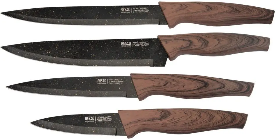 Set de cutite Resto Carina 95501 (Brown/Black)