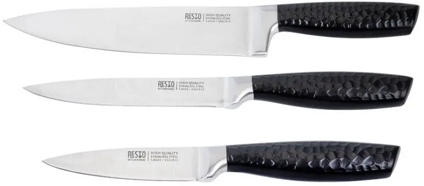 Set de cutite Resto Thor 95502 (Black/Inox)