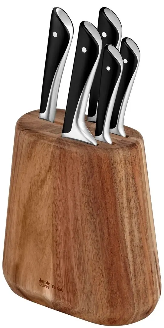 Набор ножей Tefal Jamie Oliver K267S556 6pcs (Black)