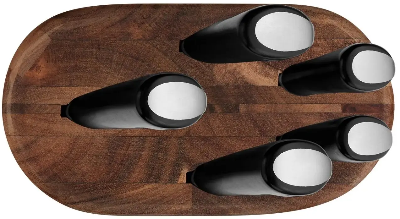 Набор ножей Tefal Jamie Oliver K267S556 6pcs (Black)