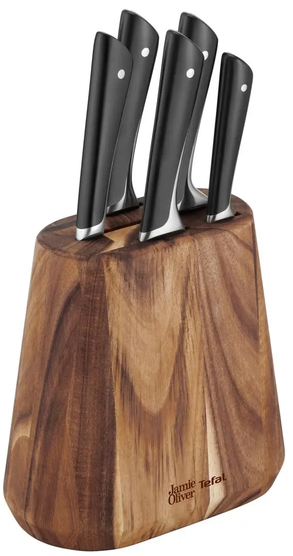Набор ножей Tefal Jamie Oliver K267S656 7pcs (Black)