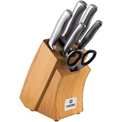 Set de cutite Vinzer Supreme VZ-89120 (Inox/Wood)