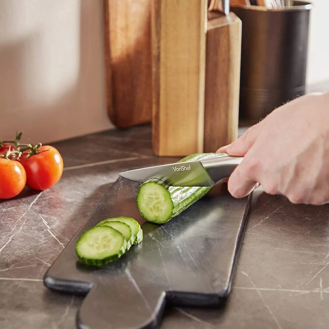 Set de cutite VonShef 1000304 (Wood/Silver) - 4