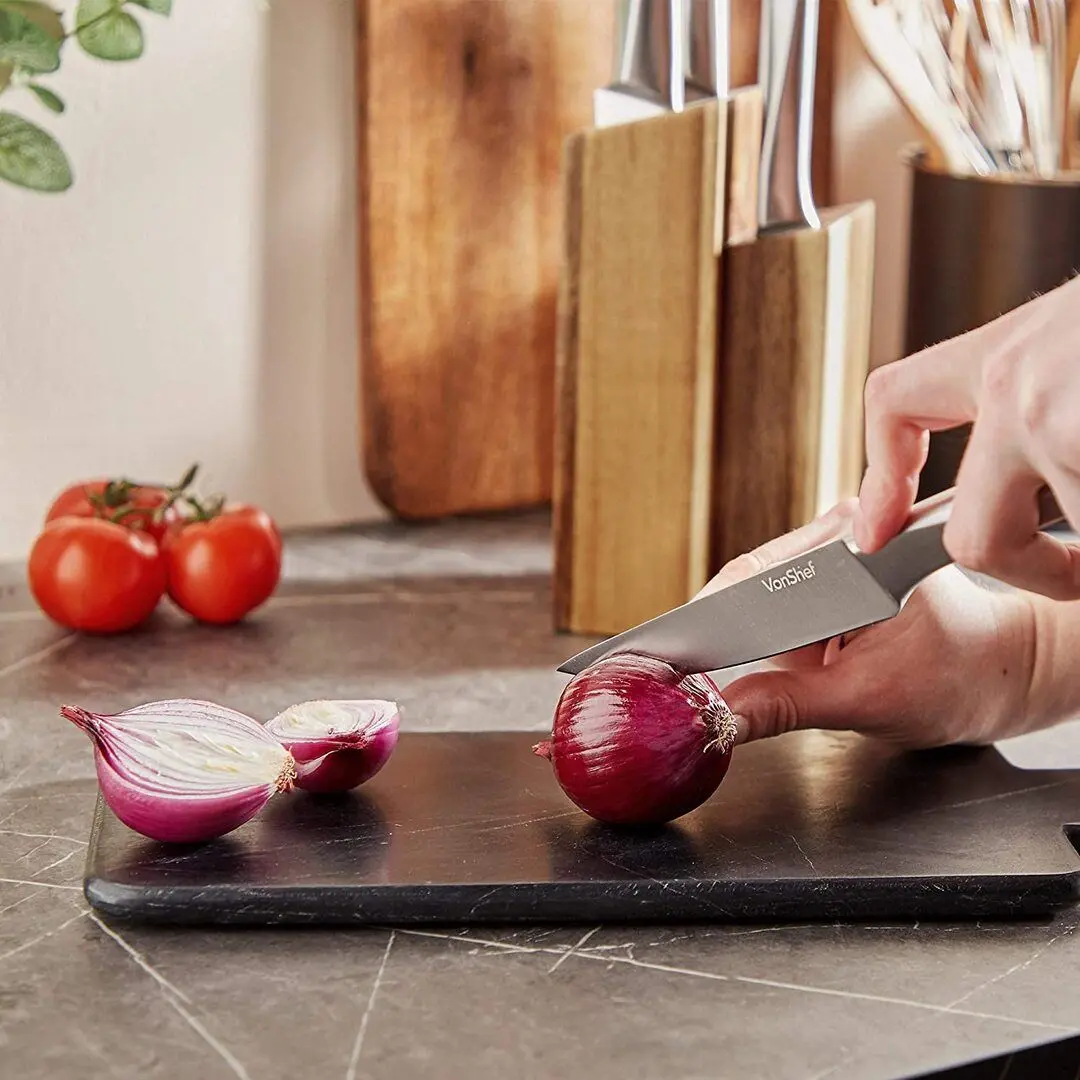 Set de cutite VonShef 1000304 (Wood/Silver) - 6