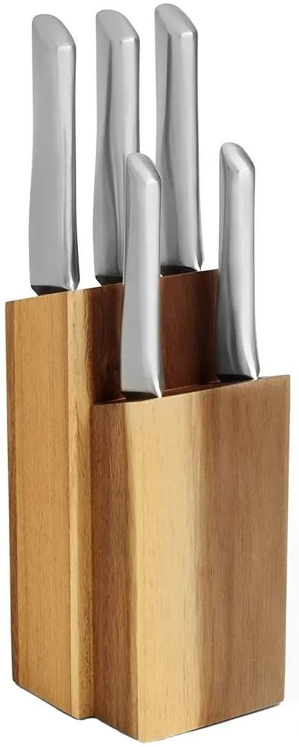 Set de cutite VonShef 1000304 (Wood/Silver)