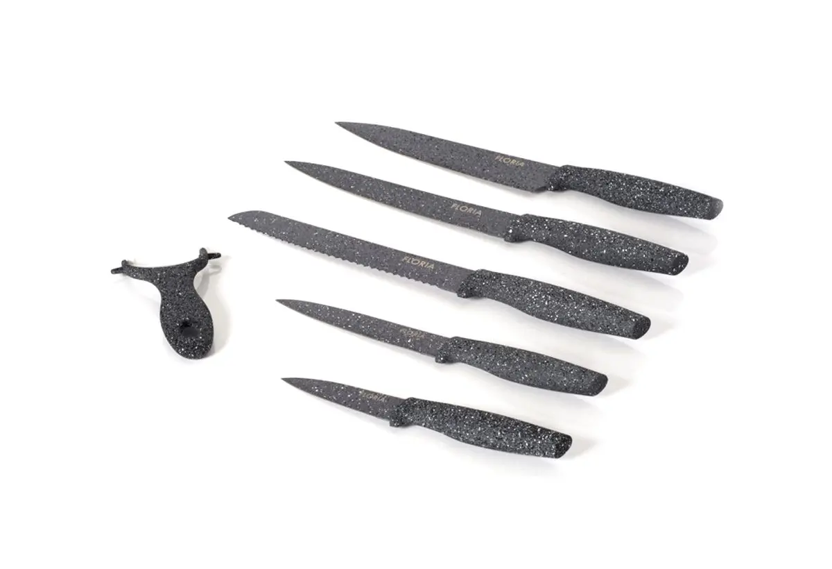Набор ножей Floria ZLN1136 (Grey) - 2