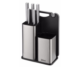 Set de cutite Zilan ZLN1627 (Black/Inox)