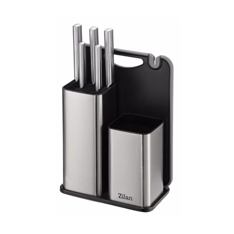 Set de cutite Zilan ZLN1627 (Black/Inox)