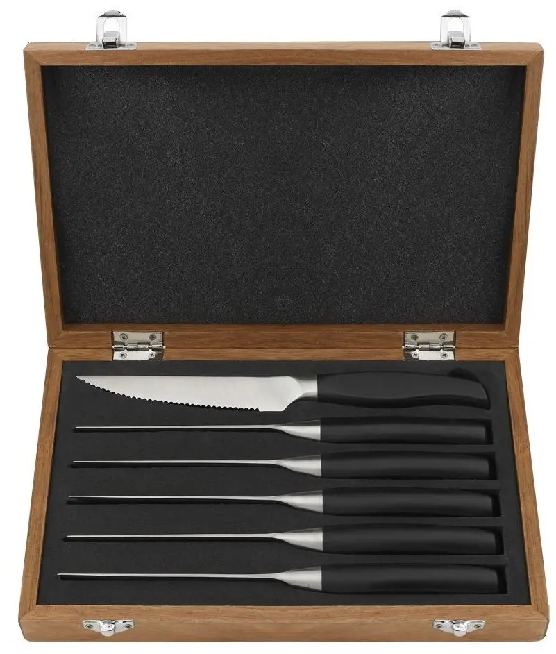 Набор ножей Zokura Z1035 (Black/Inox)