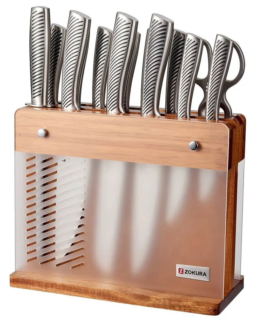 Набор ножей Zokura Z1192 (Inox)