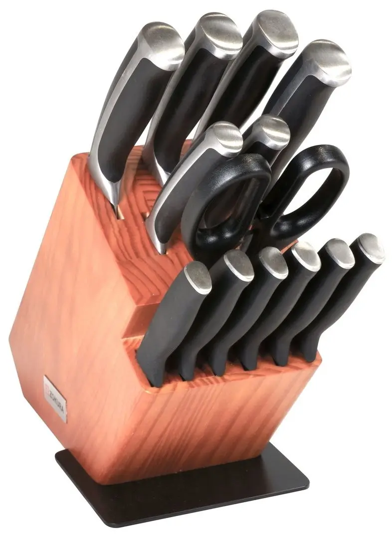 Набор ножей Zokura Z1193 (Black/Inox)