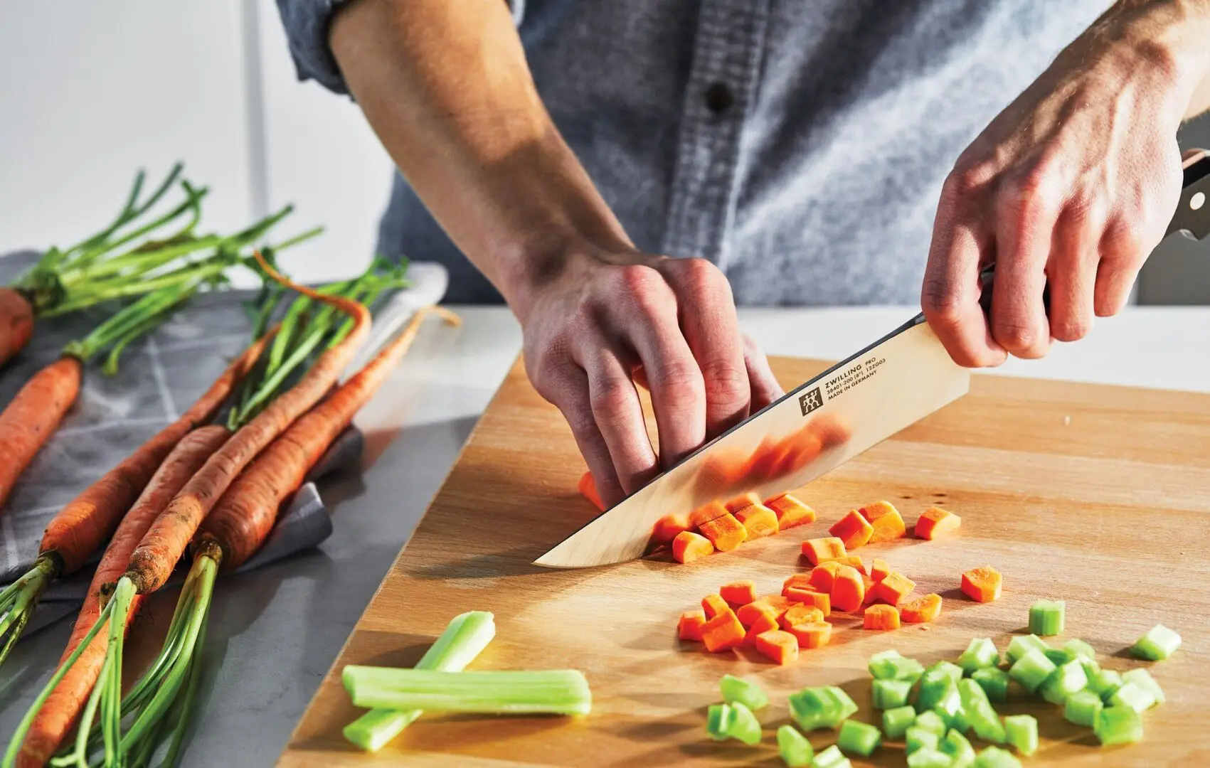 Set cutite Zwilling Gourmet 2pcs (Black)