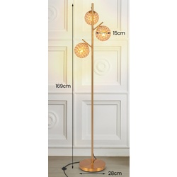 Lampadar Costway EU10152DE-GD (Gold) Thumb