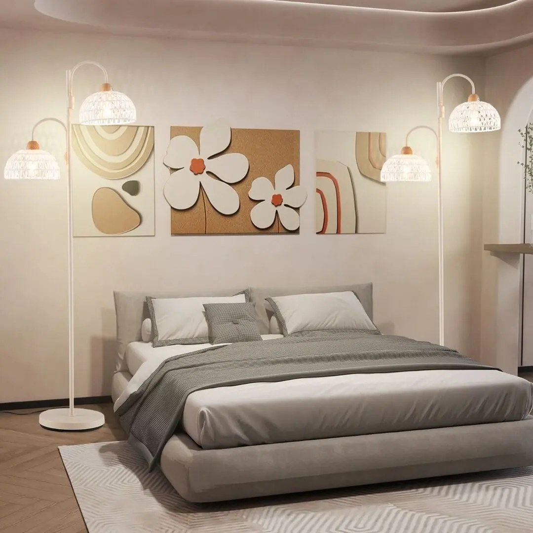 Светильник напольный Costway EU10154DE-WH (White)