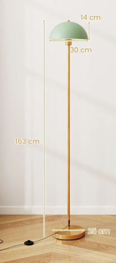 Lampadar Costway EU10167DE (Green/Gold)