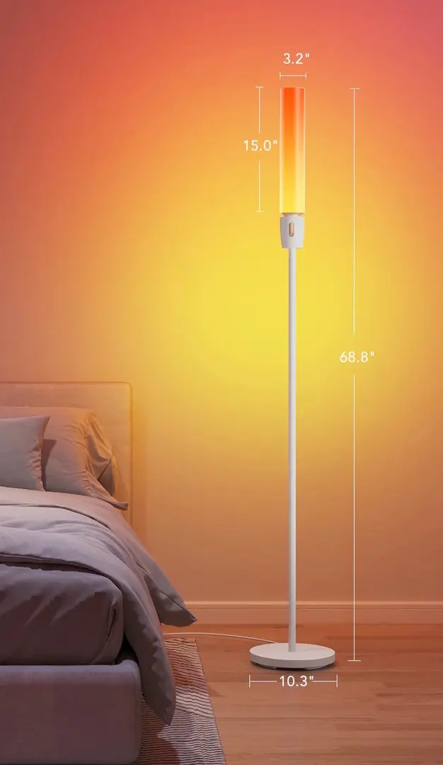 Умный торшер Govee H6078 RGBICW (White)