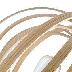 Lampadar Homcom B31-168 (Natural Wood) Thumb