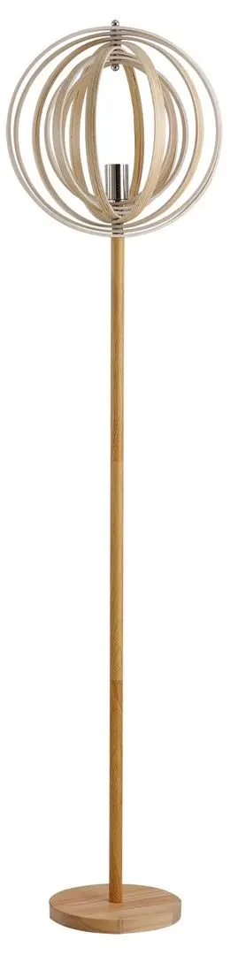 Lampadar Homcom B31-168 (Natural Wood)