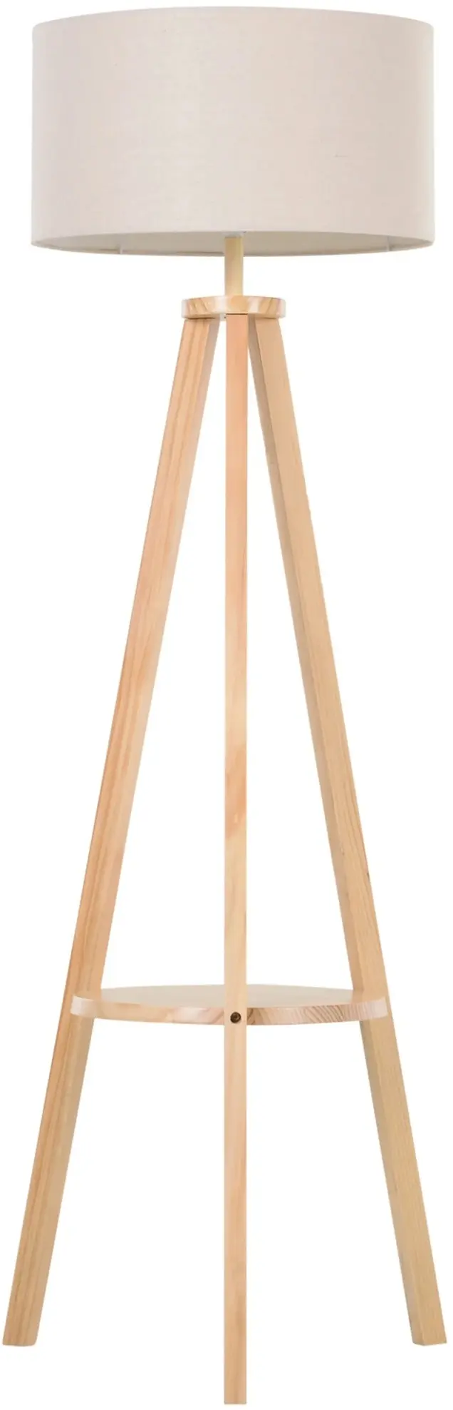 Lampadar Homcom B31-095 (Beige/Wood) - 3