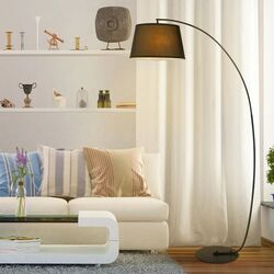 Lampadar Homcom B31-164 (Black) Thumb