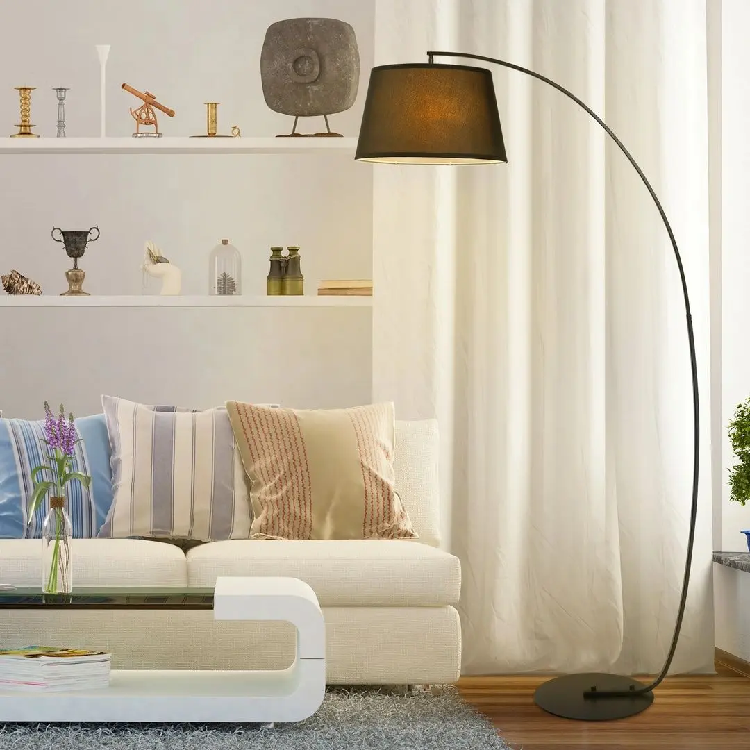 Lampadar Homcom B31-164 (Black)