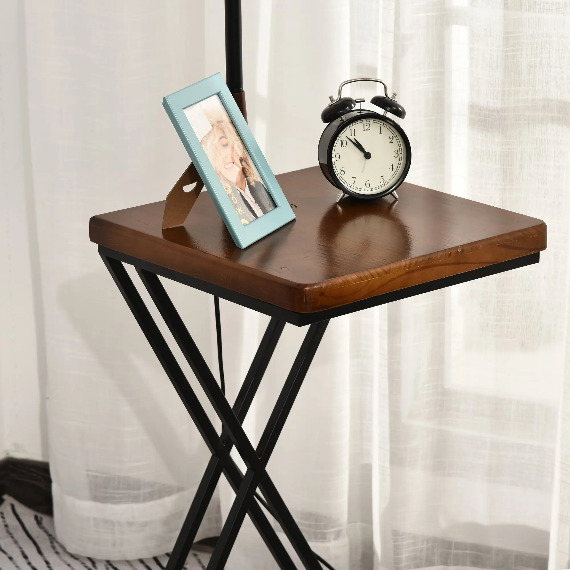 Lampadar Homcom B31-176V01 (Black/Grey) - 5