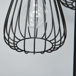 Lampadar Homcom B31-247 (Black) Thumb