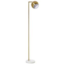 Lampadar Homcom B31-309 (Gold/White)