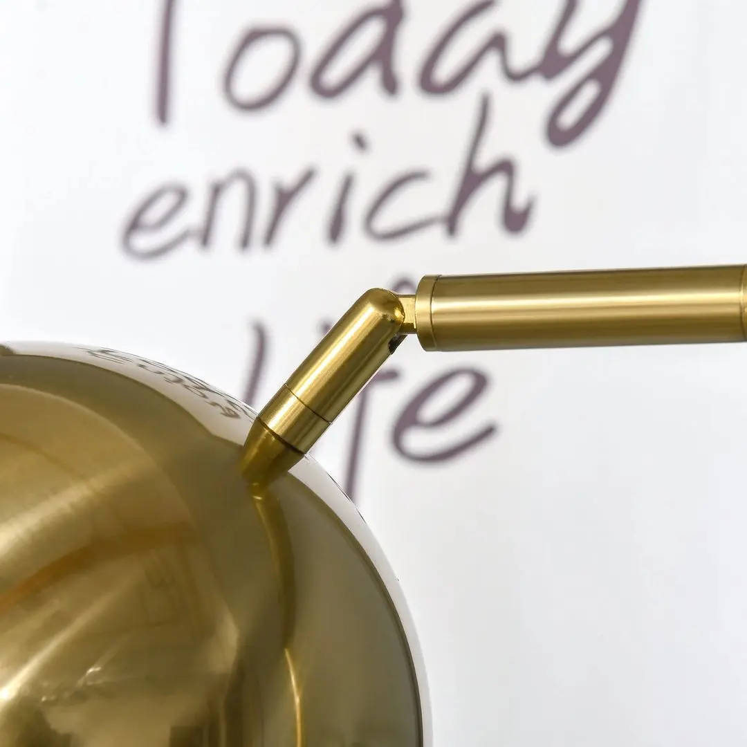 Lampadar Homcom B31-309 (Gold/White)