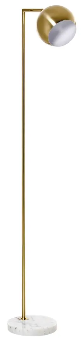 Lampadar Homcom B31-309 (Gold/White)