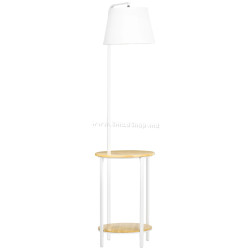 Lampadar Homcom B31-320 (White/Natural)