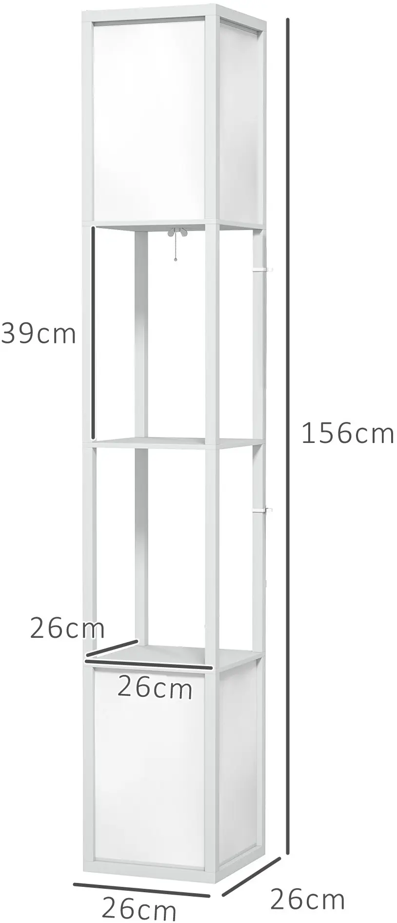 Светильник напольный Homcom B31-331V90WT (White) - 8