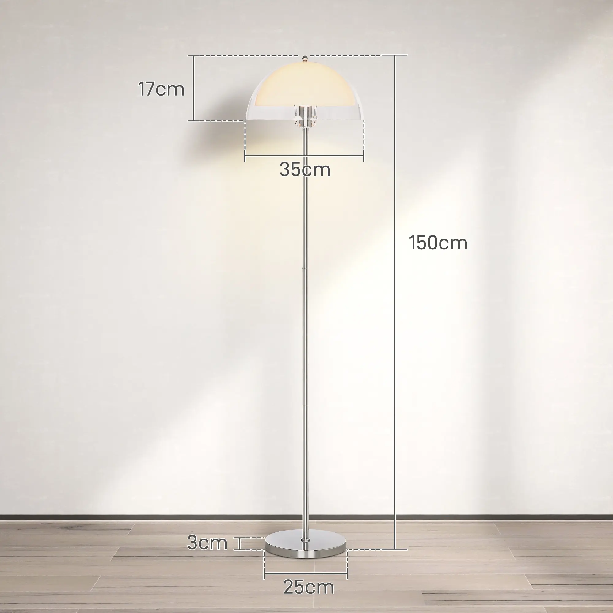 Светильник напольный Homcom B31-491V90SR (White) - 7