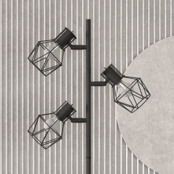 Lampadar Homcom B31-492V90BK (Black) Thumb