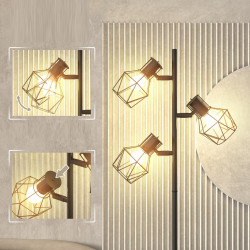 Lampadar Homcom B31-492V90BK (Black) Thumb