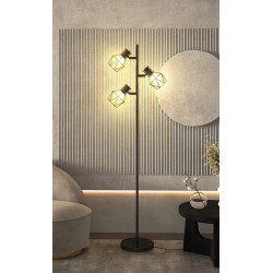 Lampadar Homcom B31-492V90BK (Black) Thumb