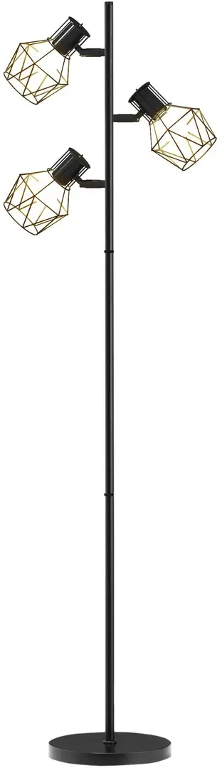 Lampadar Homcom B31-492V90BK (Black)