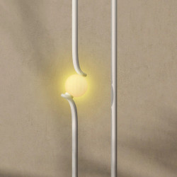 Lampadar Homcom B31-527V90WT (White) Thumb