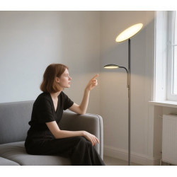 Lampadar Homcom B31-543V91BK (Black) Thumb