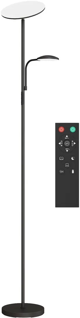 Lampadar Homcom B31-543V91BK (Black)