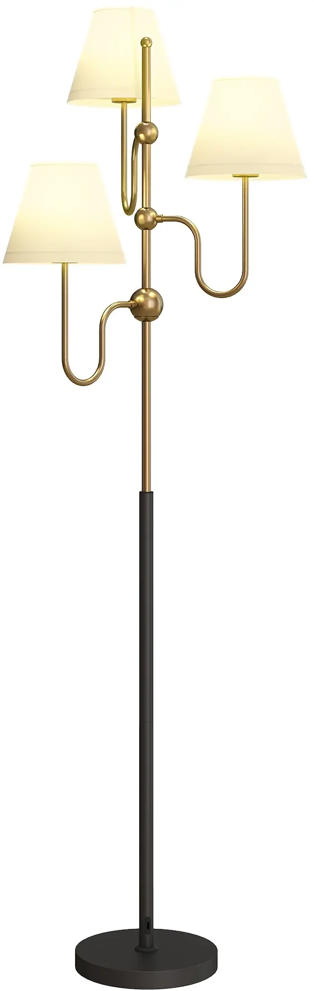 Lampadar Homcom B31-547V90GD (Gold) - 2