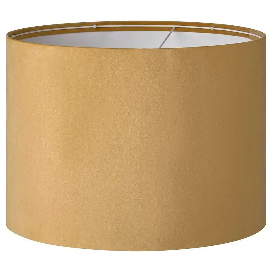 Abajur Ikea Molnskikt 42cm (Galben Inchis Catifea)