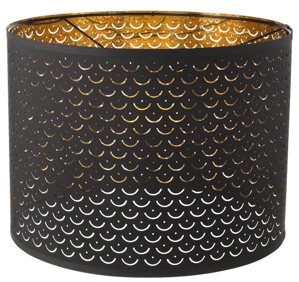 Abajur Ikea Nymo 44cm (Negru/Alama)