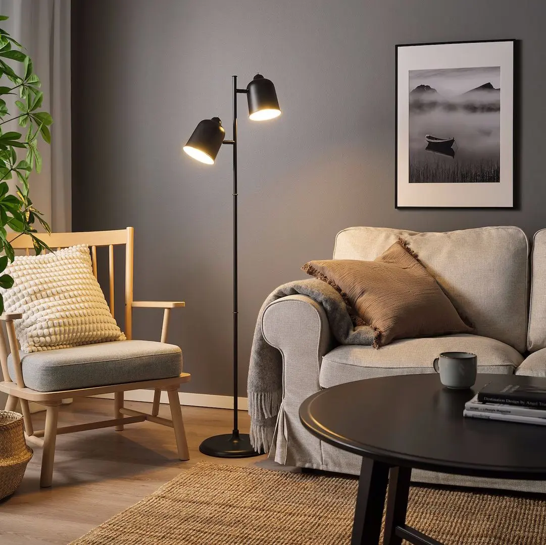Lampadar Ikea Kloving (Antracit)